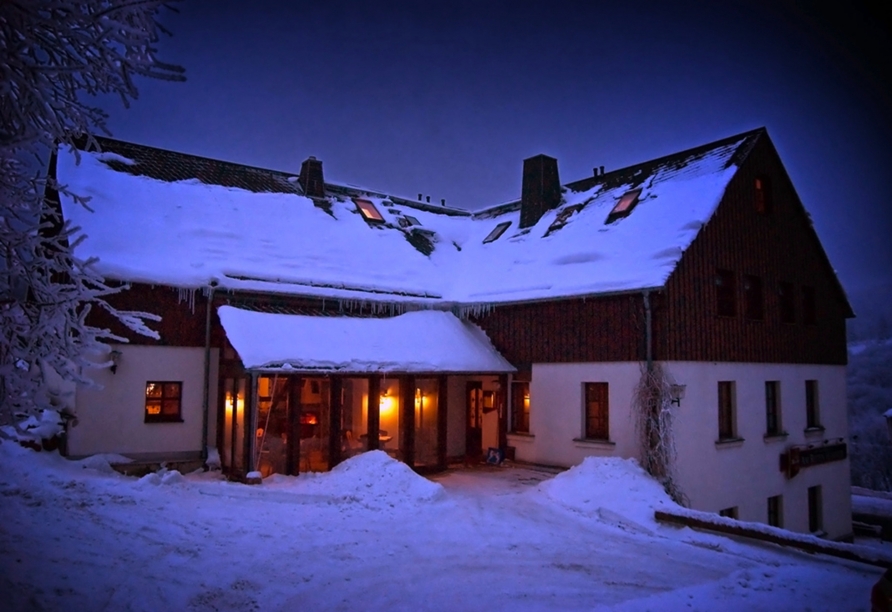 Pension Am Roten Hammer In Oberwiesenthal, Erzgebirge (amob)