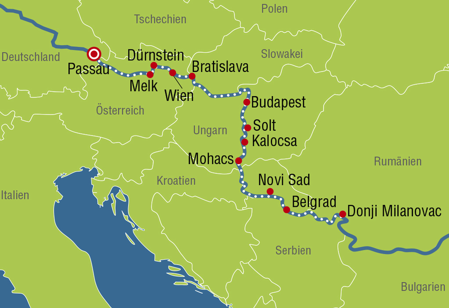 Kreuzfahrt Passau Nach Rumanien Reisenaktuell Com